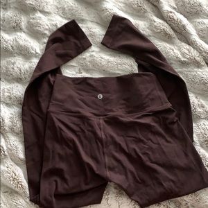 Purple Lululemon Leggings size 6 (fit like 4)